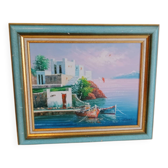 Tableau bord de mer