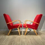 Paire de fauteuils jitona vintage