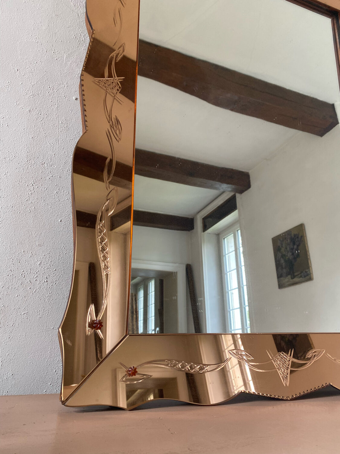 Venetian mirror art deco