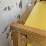 Renewed pine bookcase