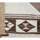 1970s Vintage Turkish Hand-Knotted Wool Cotton Beige Runner Rug 85x310
