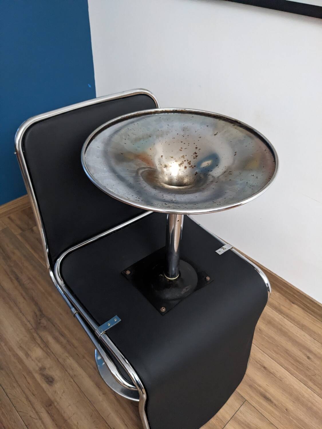 4 vintage swivel chairs