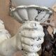 Pair of cast aluminum light arms