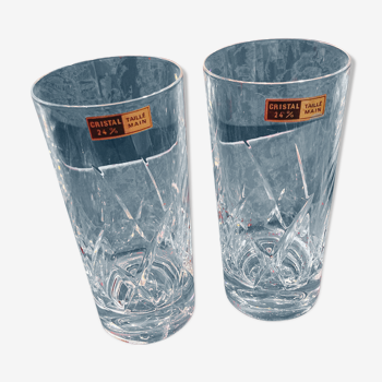 Coffret de verres hauts