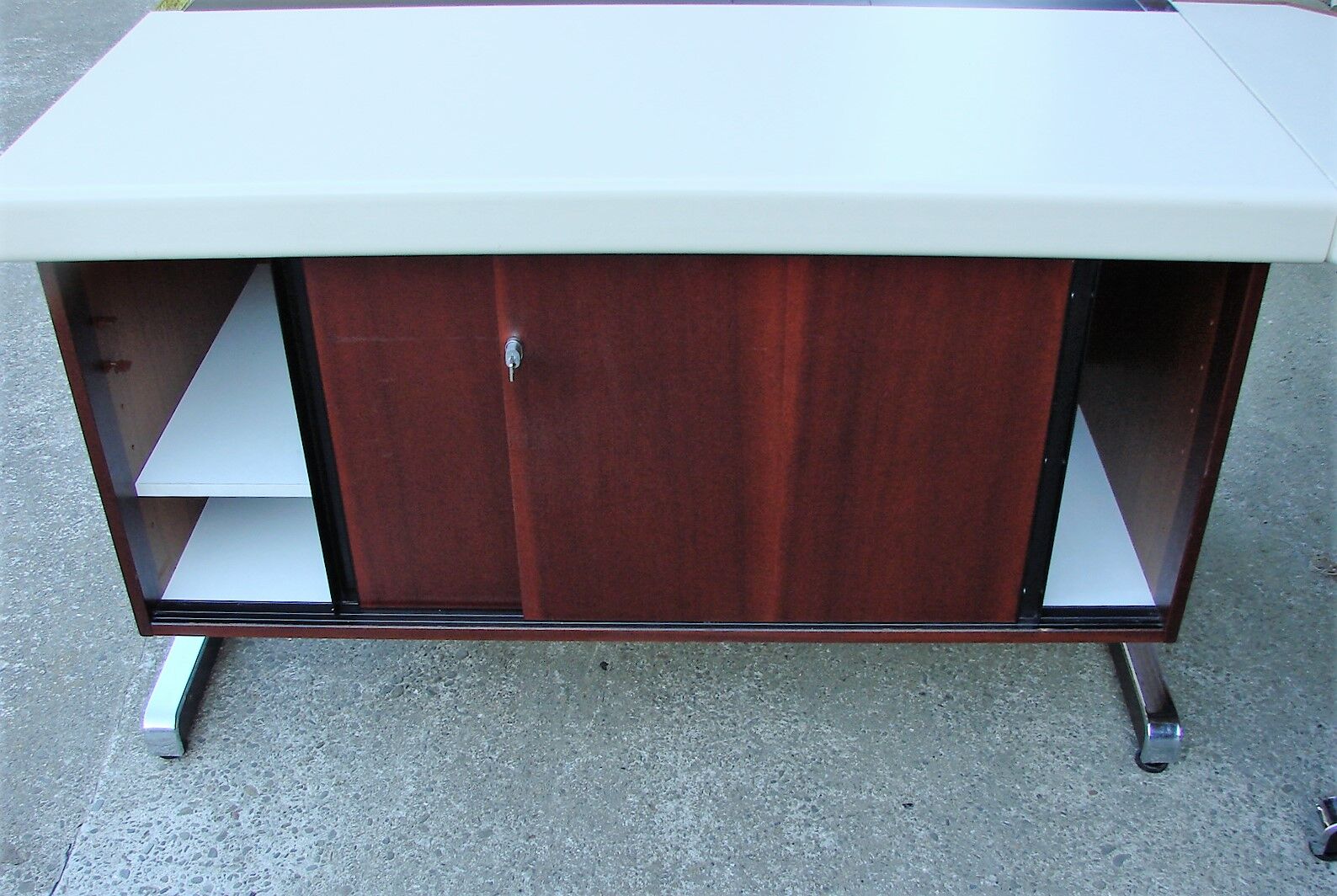 Alex Linder corner desk with extension