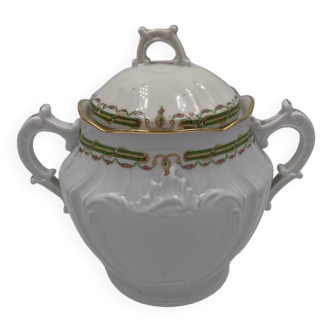 Porcelain sugar bowl