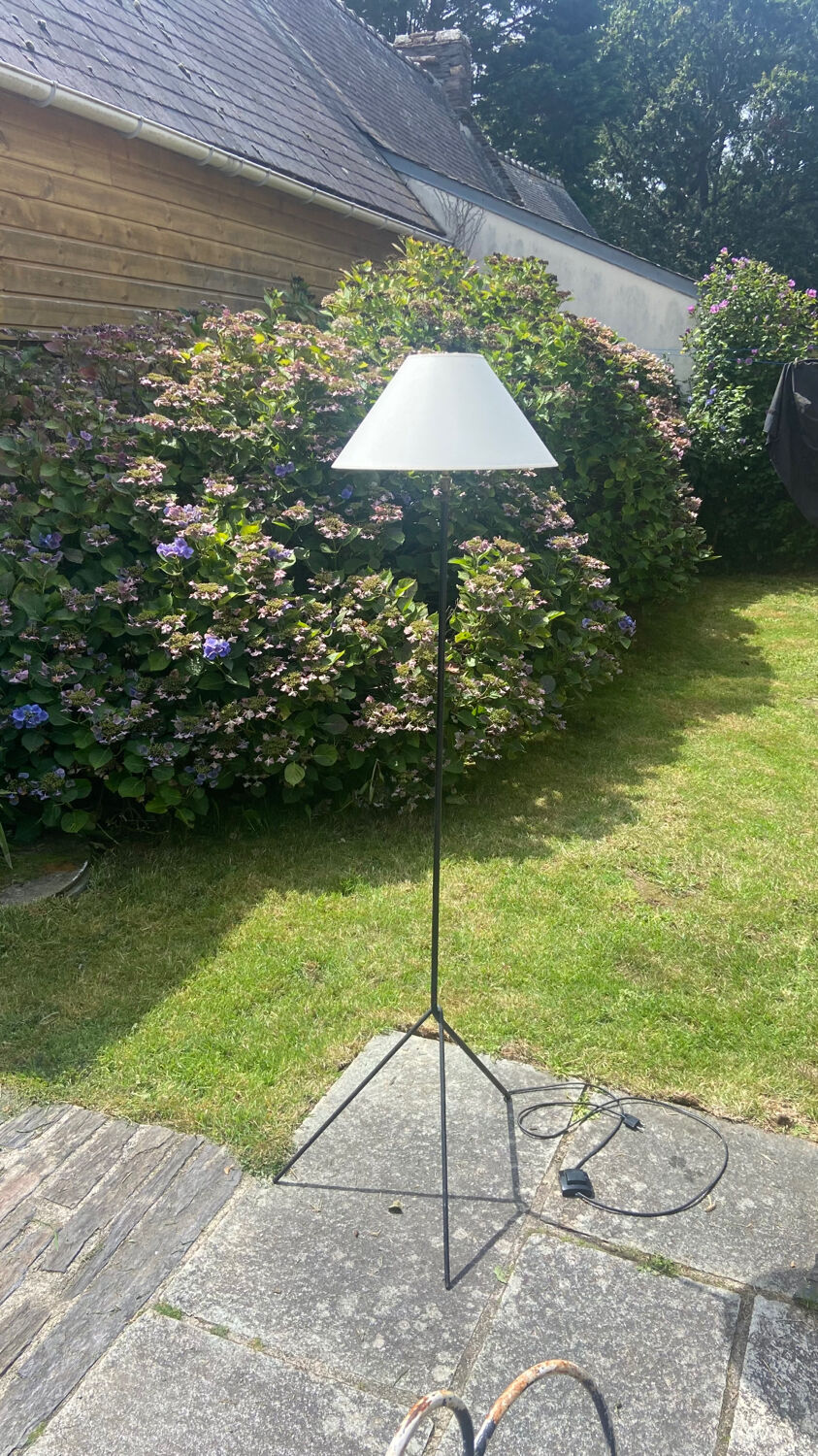 Vintage tripod floor lamp 1950