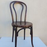 3 Fischel curved wood bistro chairs