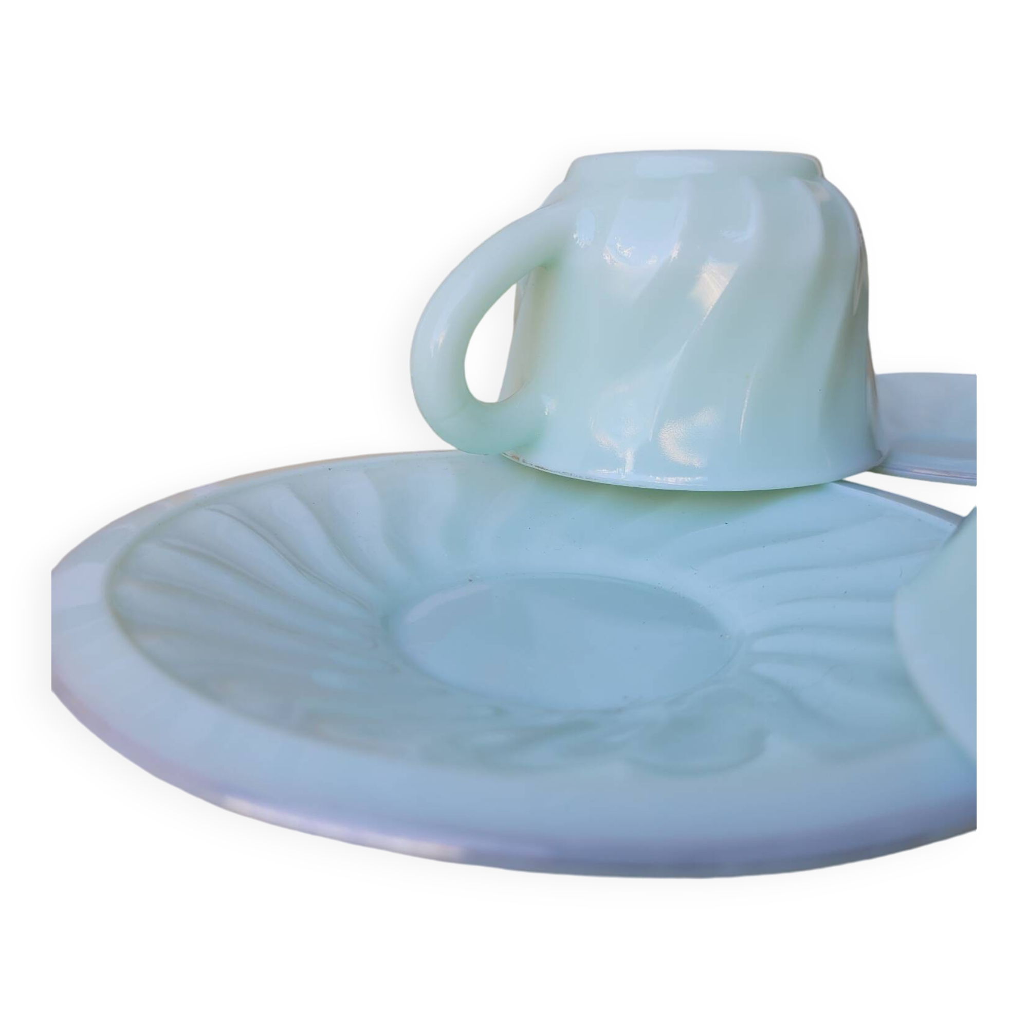 Tasses opaline