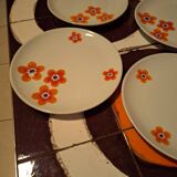 Dessert plates from Chauvigny 1970