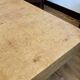 Vintage elm burl coffee table