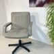 Visitor armchair international furniture leather Gray 2000