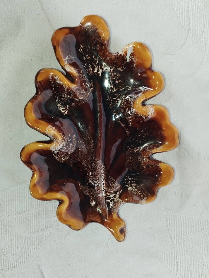 Vintage Vallauris leaf catchall – Ceramic – 1960s