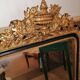 Ancien miroir doré style Napoléon III
