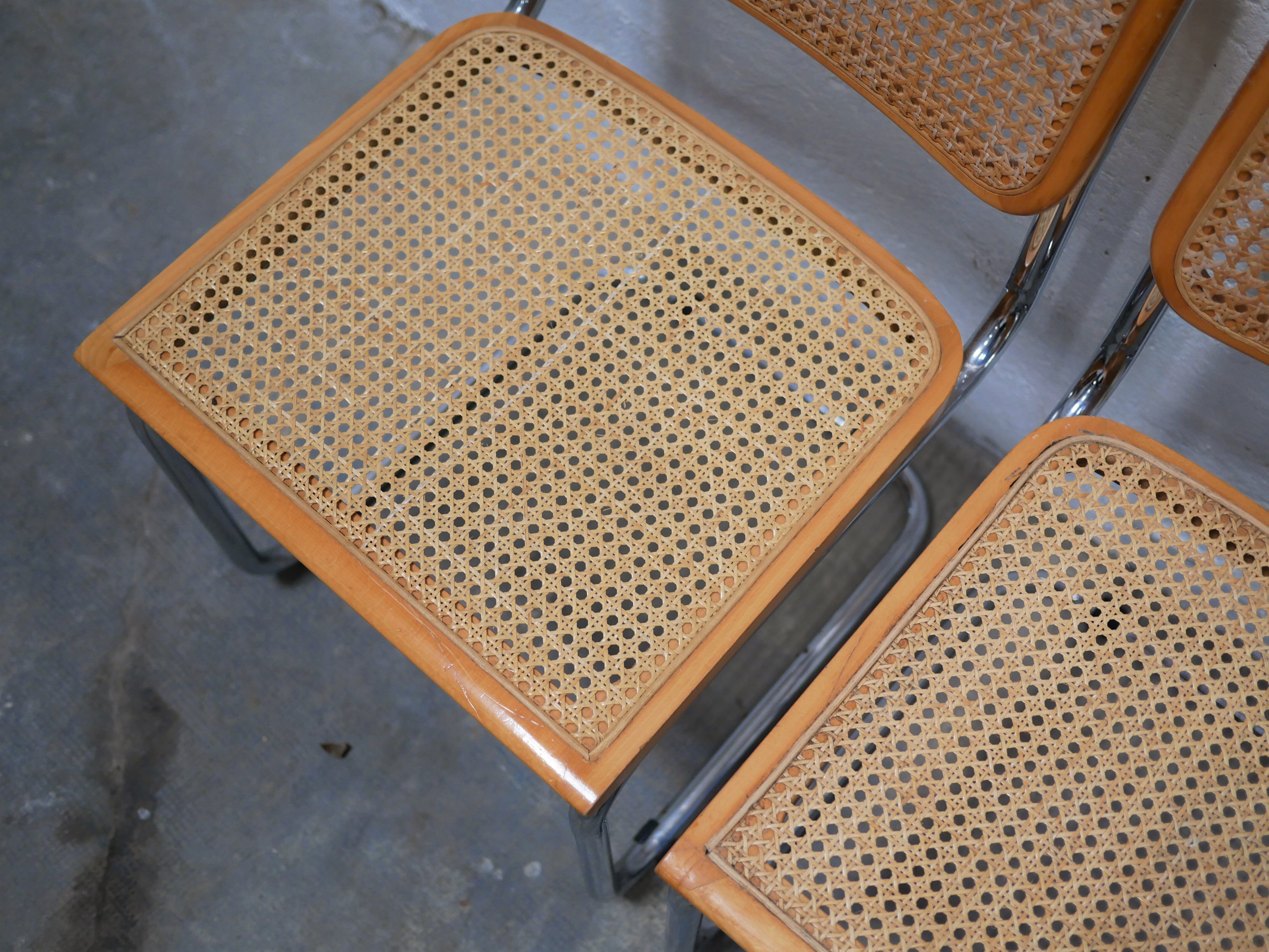 Chair B32 by Marcel Breuer, Made in Italy