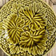 4 plates barbotine Gien