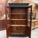 Patinated Napoleon III display cabinet