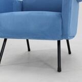 1960s Pair of Restored Italian Armchairs