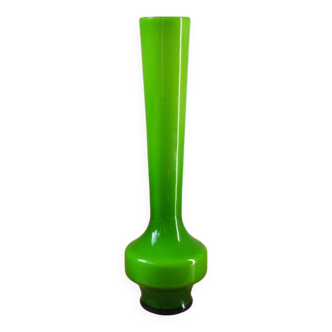 MCM Scandinavian Style Vase - Empoli Glass - 1950s - Italy