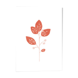 Poster "branch" format A5