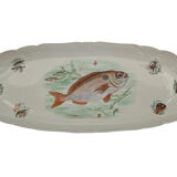 Vintage GL Limoges porcelain fish service