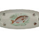 Vintage GL Limoges porcelain fish service