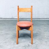 Mid-Century Modern Dining Chairs in the style of Charlotte Perriand, France, 1960s, Set of 4