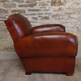 Mustache back club chair