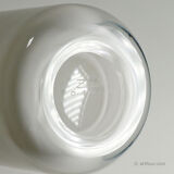 Vintage artistic glass vase by the Zwiesel Technical Glass School, Germany.