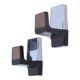 Pair of plexiglass hooks 70s/80s