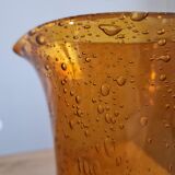 Amber glass decanter from Biot