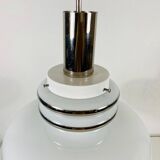 Opal glass suspension lamp by Peill and Putzler, circa 1970