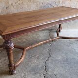 19th century oak dining table