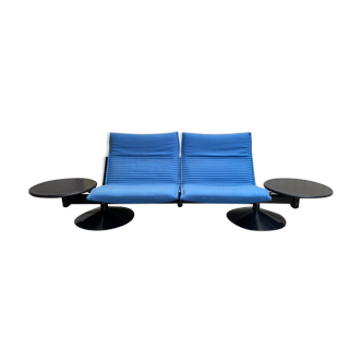 Wilkhan basis blue sofa