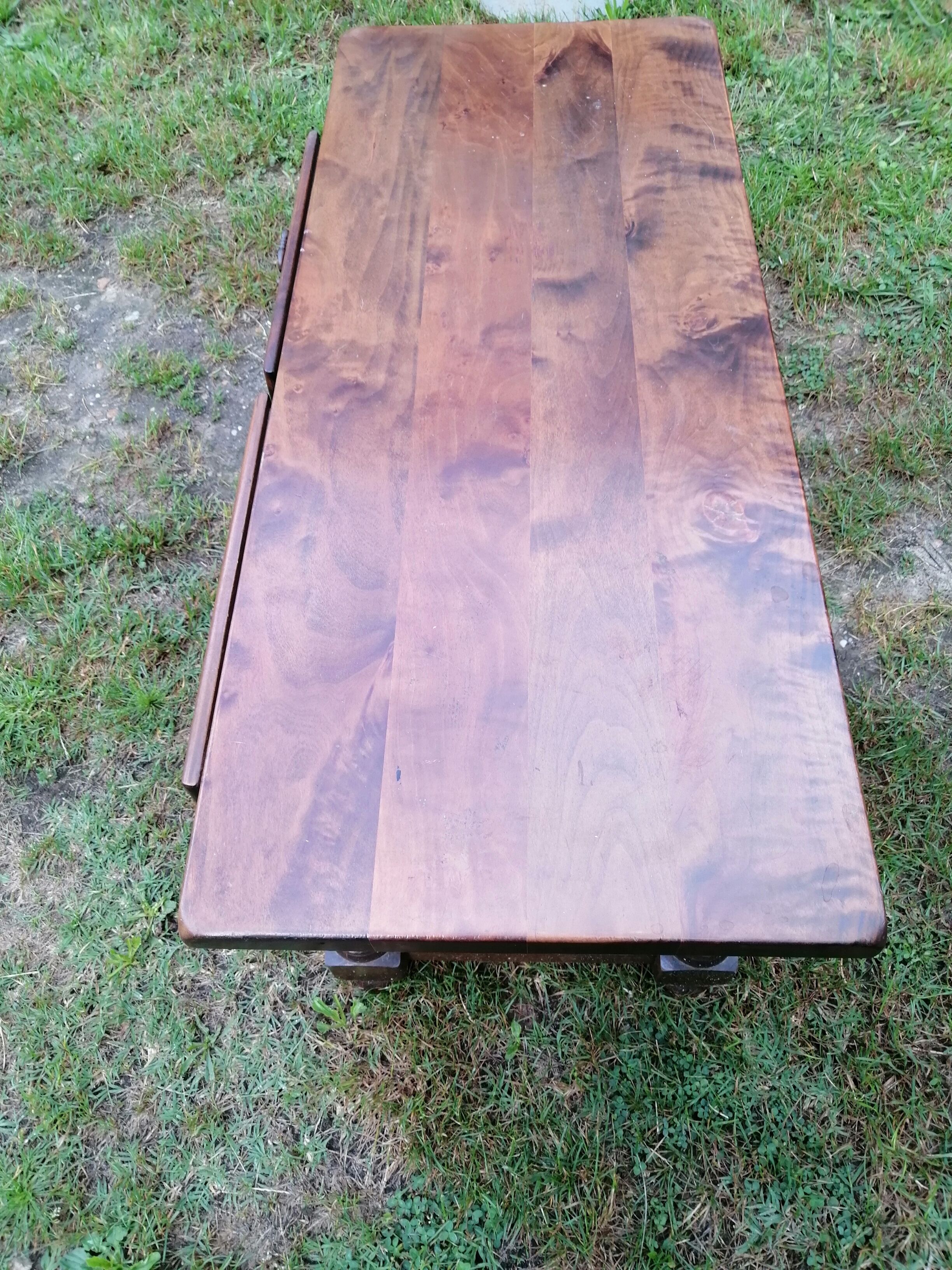 Wooden living room table