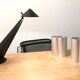 Toucan office lamp design Patrice Bonneau edition Genexco vintage 80s