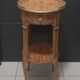 Louis XV style marquetry pedestal table or coffee table