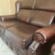 Chesterfield leather sofa