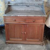 Bathroom furniture with marble