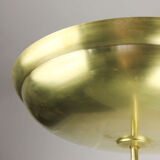 Lampadaire en laiton vintage de plancher