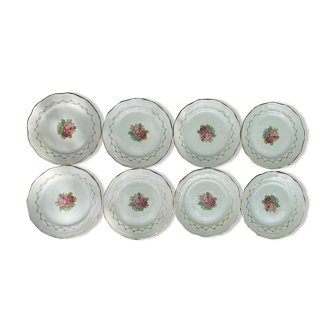 Assiette à dessert porcelaine l’amandinoise