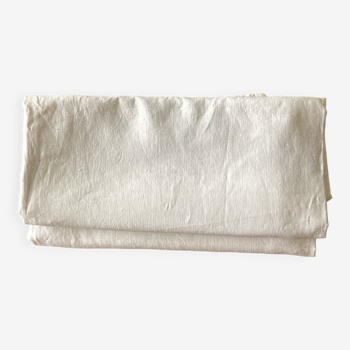 Old wool / cotton sheet dimension: height -260cm- width -225cm-