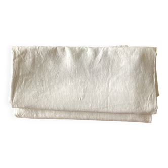 Old wool / cotton sheet dimension: height -260cm- width -225cm-