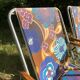 70s folding camping chairs, patio garden chairs
