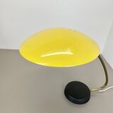 Original Modernist Yellow Metal Table Lamp by Cosack Leuchten, Germany 1960s