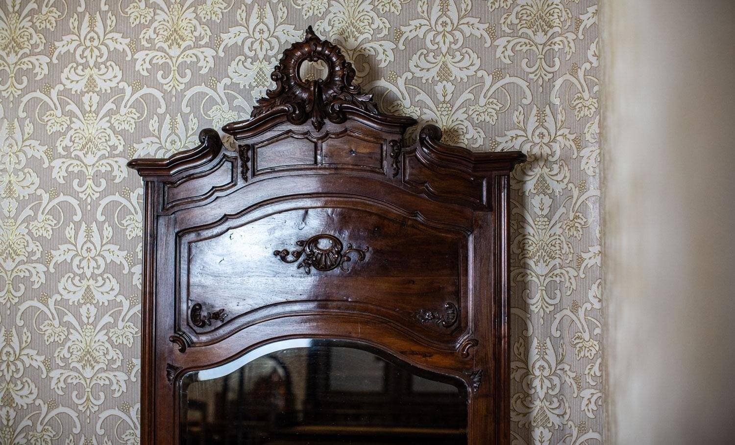 Vintage Floor Mirror, 1950s