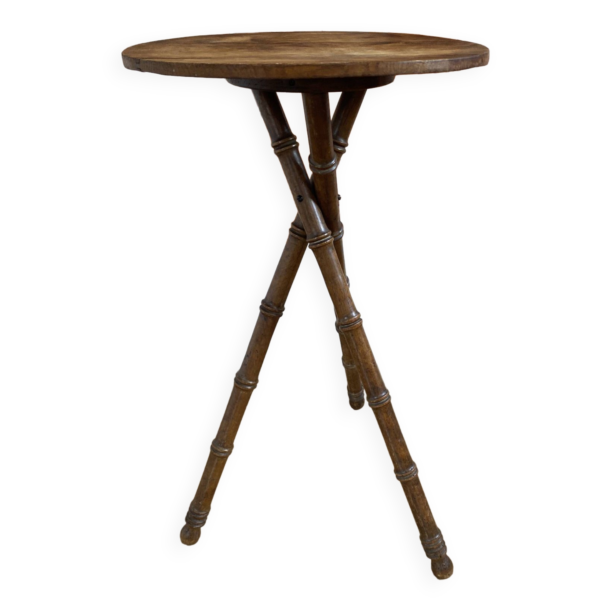 Wooden pedestal or saddle