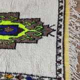 Handcrafted Moroccan Berber Rug 217 X 88