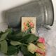 Pot en zinc de fleuriste