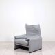 Ensemble de sièges en cuir « Maralunga » de Vico Magistretti pour Cassina